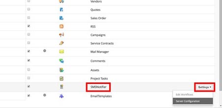iSMS Australia vTiger Tutorial